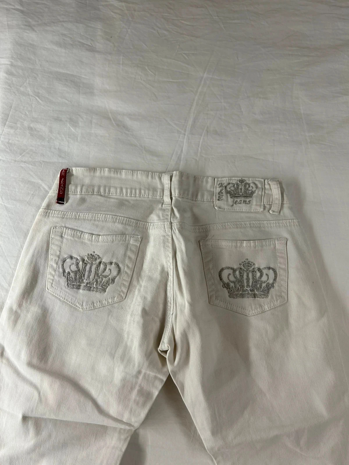 Calça jeans slim branca naturale – photo 14